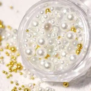 젤네일 아트 진주 믹스스톤 파츠 DD-11802