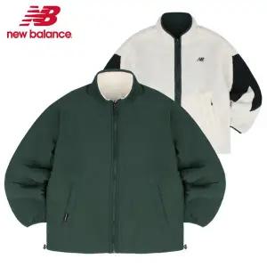 UNI 윈터 플리스 양면 리버서블 우븐 자켓 (BLACK) NBNAF41903