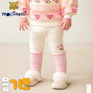 [몰리멜리] 큐티픽셀배색융기모레깅스