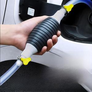 수동 연료 펌프 오일 흡입 튜브 소변 추가기 트럭 휘발유 물 사이펀 자동차 세척 도구 주방 조리기구