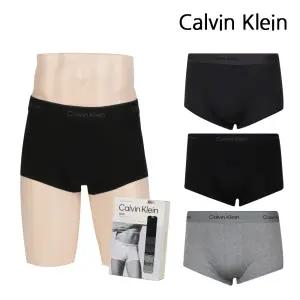 캘빈클라인 언더웨어 남자속옷 드로즈 팬티 3개세트 로우라이즈 NB4389-001