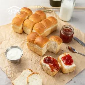 집구빵 간편 홈메이드 미니버터식빵 280g(2봉)