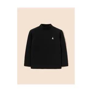 빈폴 키즈 빈폴 BEANPOLE KIDS 반목 긴소매 티셔츠 블랙 (BI5941UE45)