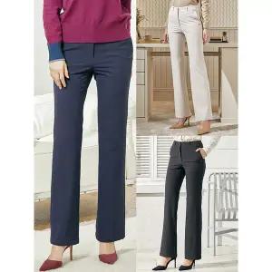 [하프클럽/울시]25FW신상 여성 가을우븐팬츠_3종 택1 APWSPS25F65W