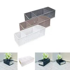 (중 약30x12.4x8.3cm) 칸칸 바스켓/옷수납/정리함/다용도/바구니/팬트리/수납함/펜트리/서랍/칸막이/수납