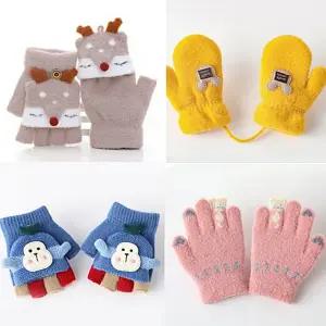 아동 털장갑 겨울 벙어리장갑 손가락장갑 유아 캐릭터 장갑
