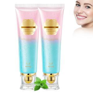 2Pcs Acsart 래디언트 니아신아마이드 집중 미백 치약, 화이트 치아 얼룩 제거, 상쾌한 입냄새