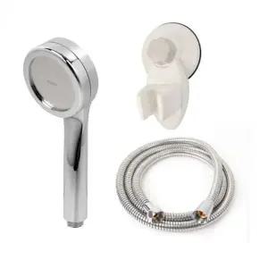 고품질 고압 목욕탕 고급메탈호스 수압상승 1.5m 욕실 거치대 (WD95236)