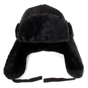 방한모자 군밤 남성용 블랙 골프모자 겨울