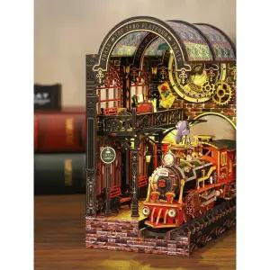 디아노 북누크 북눅 인테리어 핸즈크라프트 북엔드 DIY 미니어처하우스 책꽂이미니어처 기차