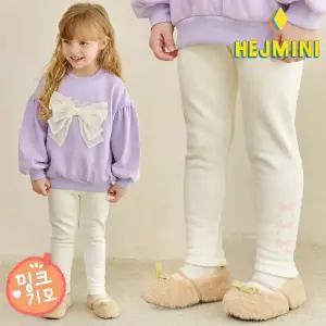 [헤이미니] 트리플리본밍크기모레깅스팬츠