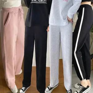 기모바지모음/트레이닝바지/기모통바지/조거/배기팬츠/트레이닝복/추리닝/하의/허리밴딩/일자/슬랙스/잠옷4