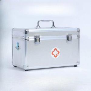 알루미늄 구급상자 비상약 응급 상자 휴대용 박스 의료키트