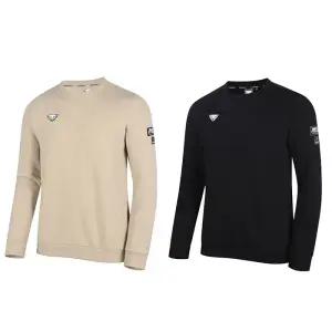 다이나핏 남성 스폰서 로고 그래픽 기모 맨투맨 YMW24251