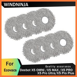 [호환] 에코백스 디봇 X5 OMNI X5 MAX X5 PRO X5 Pro Ultra X5 Pro Plus 로봇 청소기 부품용 걸레 패드 액세서리