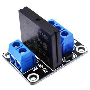 1/2/4/8 채널 솔리드 스테이트 릴레이 G3MB-202P DC-AC PCB SSR 5VDC 출력 240V AC 2A(아두이노용) (1채널)