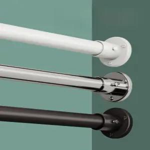 긴타공커튼봉 긴커튼압축봉 압축 커튼봉 긴타공 스텐봉 긴커튼봉 타공