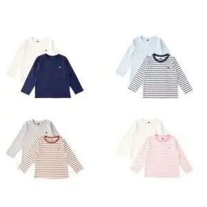 [갤러리아] [블루독타임월드] 베이직긴팔2종티셔츠 4종택1 (25W1067001)