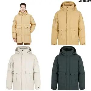 [갤러리아] [MILLET] 캐쥬얼한 면 터치감 포켓포인트 레끄 헤비 다운 (MXSWD043)