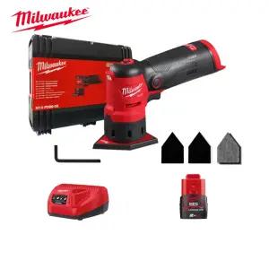밀워키 디테일샌더 M12 FDSS-0X세트 2Ah 1개 충전기 12V 컴팩트샌더