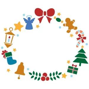 [나무인형키즈] 스텐실도안 4164 크리스마스 캐릭터 리스 겨울 크리스마스스텐실