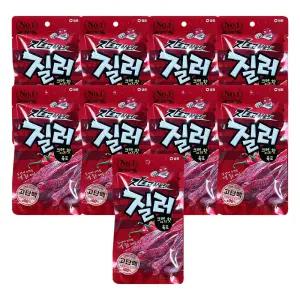 샘표 질러 크레이지 핫 육포 30g 9개 / 매운맛 소고기육포