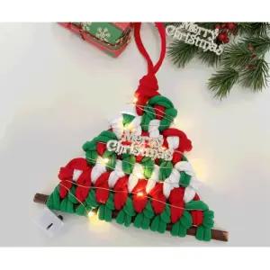 크리스마스 양말목 트리 만들기 DIY스티커 문화센터 방과후놀이 꾸미기 창의성발달 중학생미술 돌봄교실