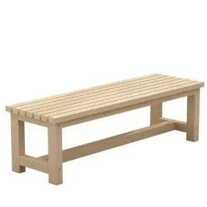 사우나 벤치 의자 원목 나무 긴의자 탈의실 대기실 휴식 찜질방