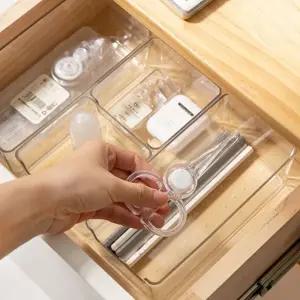 자유조합 플라스틱 서랍 공간 분리 정리함 L사이즈 서랍정리 서랍 칸막이