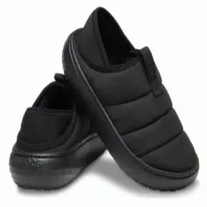 크록스 클래식 퍼프 모크 키즈 블랙 210590 210589060SG