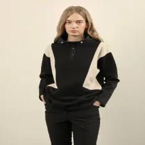 [올리비아로렌][올리비아로렌] 배색블럭 후드티셔츠VVCAL4WA151 (P003718470)