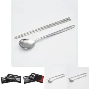 스텐 수저 10벌 세트 리빙 신장미 샌딩/업소용 가족 10인 스텐레스 10P 스테인리스 10개 가정용 스댄 식당