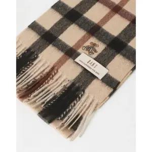 닥스 ACC 캐시미어 쇼핑백동봉브라운 하우스체크 머플러DBMU3F971 목도리