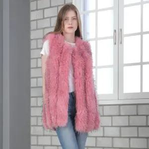 36FAUX FUR 윈터글램라쿤퍼베스트