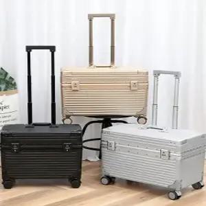 승무원캐리어 기내용 위로열리는 파일럿 직각형 여는 카메라캐리어 가벼운 여행용 풀메탈 카메라