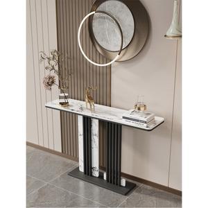 대리석 콘솔 거실 복도 엔틱 A 현관 테이블 협탁 100x30x80 골드 장식장