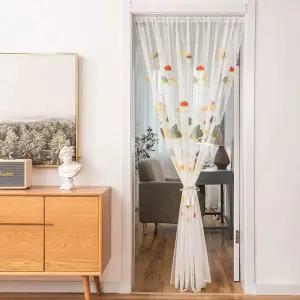 중문 방문 커튼형 모기장 여름커튼 100x210cm 출