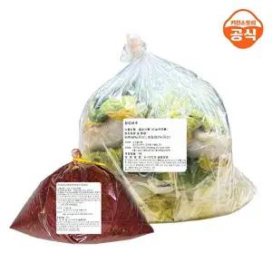 [빅마마 이혜정]빅마마 이혜정의 김장 세트(절임배추10kg+양념4kg) 김장밀키트,김장담그기