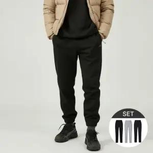 [KAKAO FRIENDS] 남성 기모 조거팬츠 3종세트