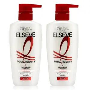 로레알 엘세브 토탈 리페어5 샴푸 400ml x2개