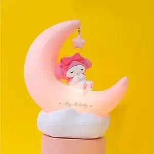 마이멜로디 초승달 피규어 무드등조명등 실내등 어등 취침등 전등 디자인등 수면등