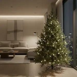 1.2/1.5/1.8 2025 NEW 리얼 무장식 트리/앵두전구/LED/울타리or트리가리대