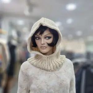 베네통/애플아울렛/니트 후디 바라클라바/BCCP57461