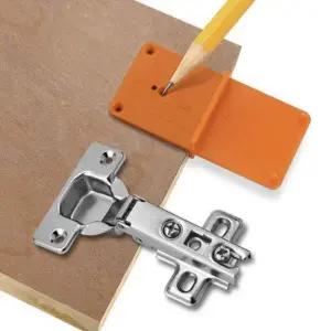 [콩심팥심]방문 싱크대 경첩 달기 볼트 드릴 표시 설치 가이드