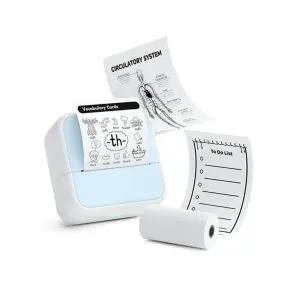 [라벨지 5롤 무료증정] 고화질 고해상도 휴대용 미니포켓 라벨프린터 S1