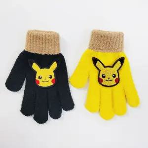 포켓몬 피카츄 와펜 니트장갑 아동 캐릭터장갑 겨울