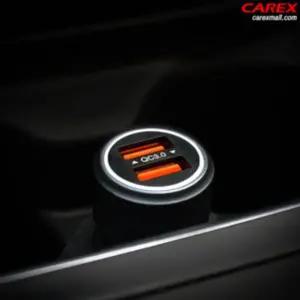 [골드스마일]카렉스 아이팝 메탈 듀얼 QC3.0 차량충전기