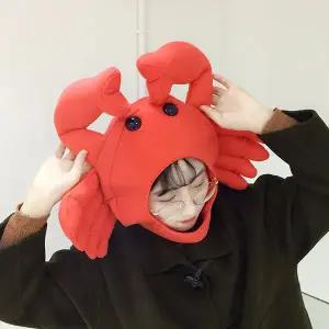 꽃게 파티 동물모자 스티커사진관 인형 유머템