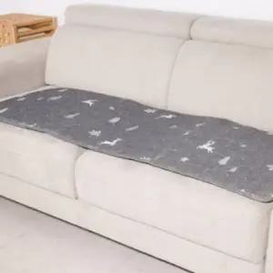 3인용 전기방석 손세탁 온열 사무실 매트 방석 눈꽃사슴