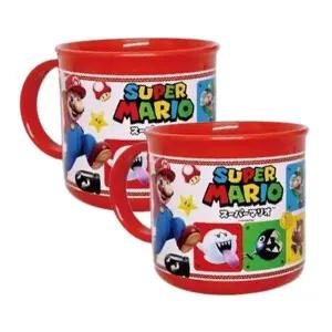 다용도 핸들컵 슈퍼마리오 200ml 2P 욕실 양치컵 물컵 손잡이물컵